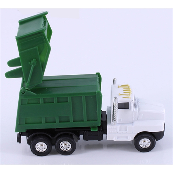 Garbage truck die cast metal vehicle.... from ASI 85620 H M Schmidt Co Inc / Traveling Billboard