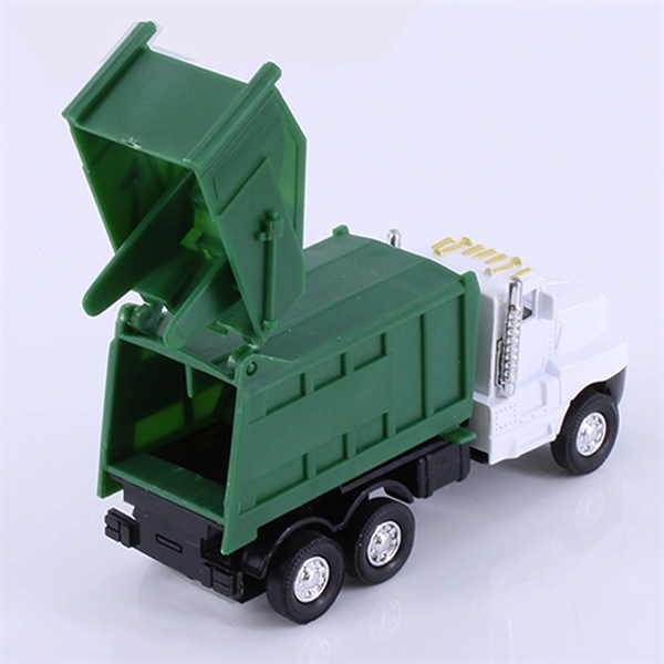 Garbage truck die cast metal vehicle.... from ASI 85620 H M Schmidt Co Inc / Traveling Billboard