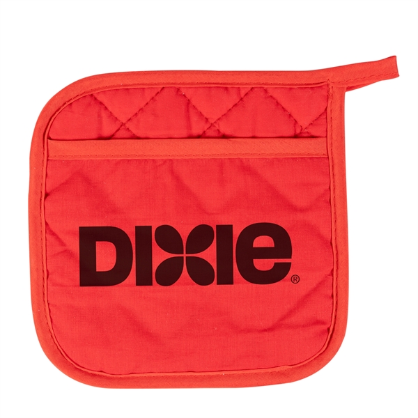 Quilted Cotton Canvas Pot Holder... from ASI 44900 NC Custom (CI/Lanco) / Lanco