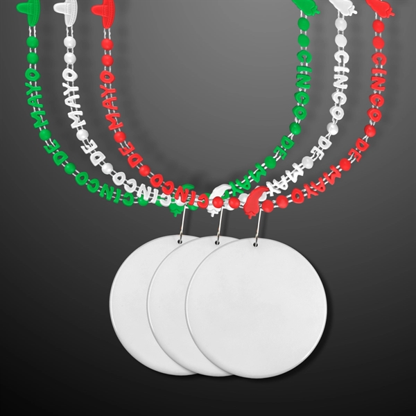 Cinco De Mayo Party Beads; Imprinted Pricing... from ASI 34194 ALightPromos