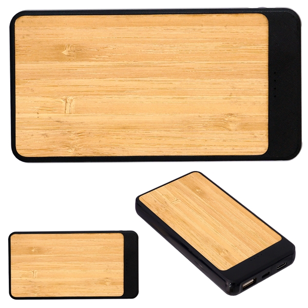 UL BAMBOO HIGH DENSITY RAV POWER BANK... from ASI 30208 A P Specialties / AP Specialties