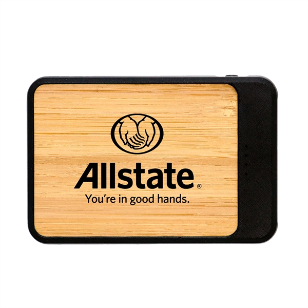 UL BAMBOO HIGH DENSITY VOLT POWER BANK... from ASI 30208 A P Specialties / AP Specialties