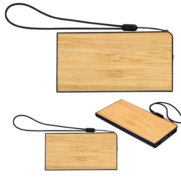 UL BAMBOO POWER BANK... from ASI 30208 A P Specialties / AP Specialties