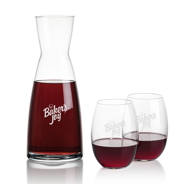 The Winchester Carafe & Carlita Stemless Wine is a brilliant set... from ASI 84592 St Regis Group