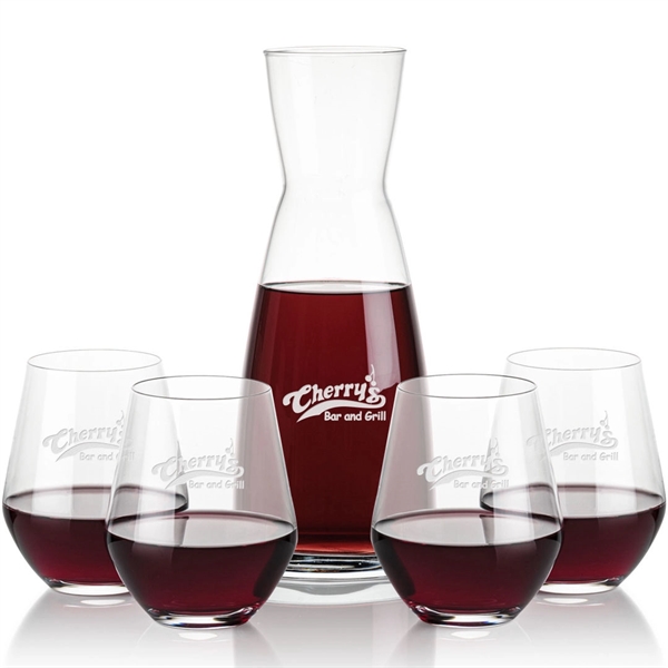 The Winchester Carafe &  Reina Stemless Wine is a brilliant... from ASI 84592 St Regis Group