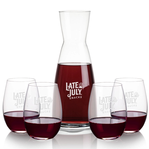 The Winchester Carafe &  Laurent Stemless Wine is a brilliant... from ASI 84592 St Regis Group
