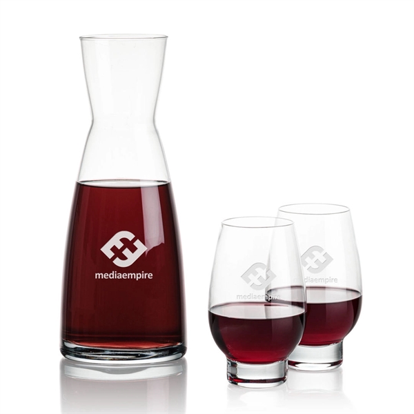 The Winchester Carafe & Glenarden Stemless Wine is a brilliant set... from ASI 84592 St Regis Group