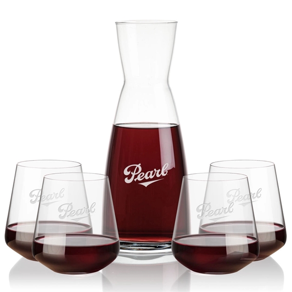 The Winchester Carafe & Cannes Stemless Wine is a brilliant set... from ASI 84592 St Regis Group
