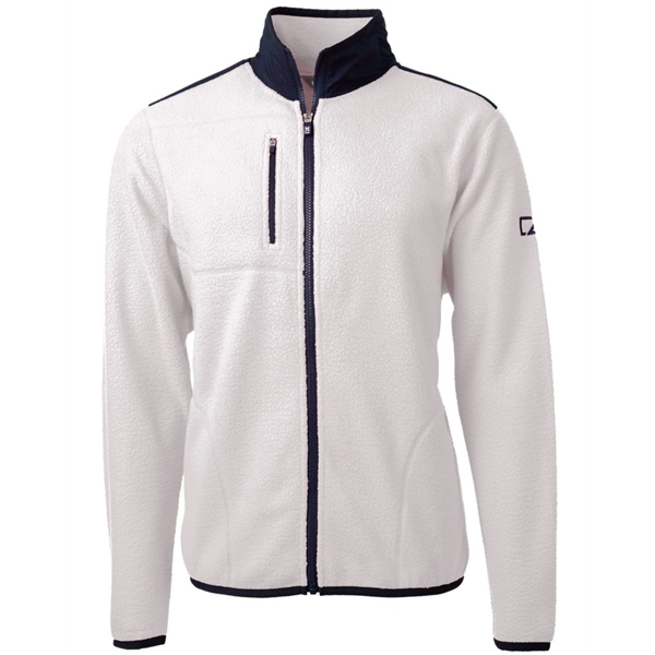 Men's jacket with a full-zip, brushed fleece interior, and sporty zipper.... from ASI 47965 Cutter & Buck