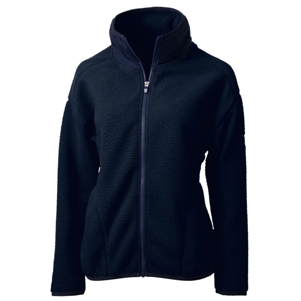 Women's jacket with a full-zip and brushed fleece interior.... from ASI 47965 Cutter & Buck