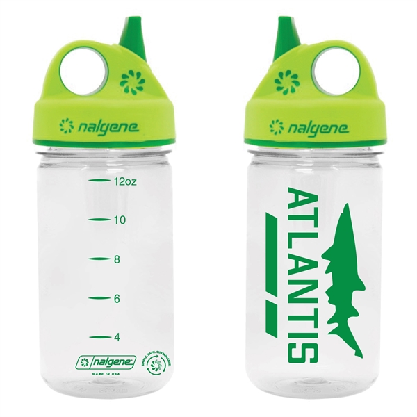 12oz. BPA free Tritan made Nalgene Grip' n Gulp Bottle.... from ASI 74245 Nordic Co Inc / Nordic Promos