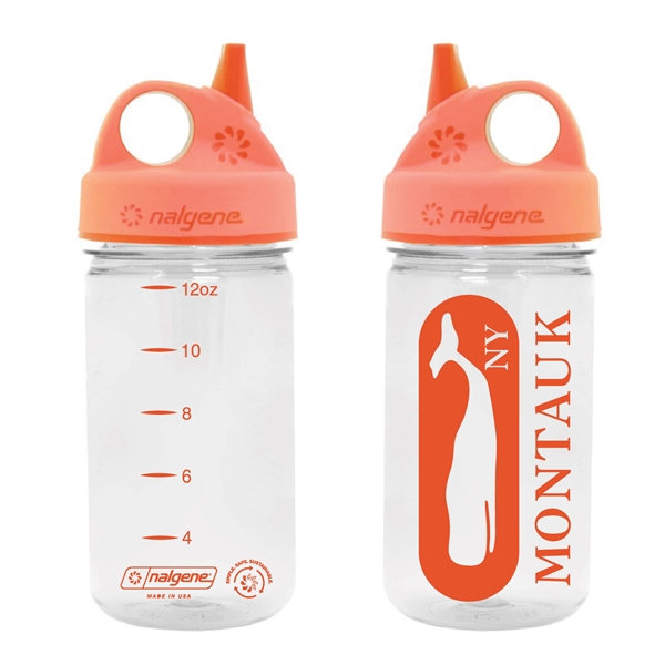 12oz. BPA free Tritan made Nalgene Grip' n Gulp Bottle.... from ASI 74245 Nordic Co Inc / Nordic Promos