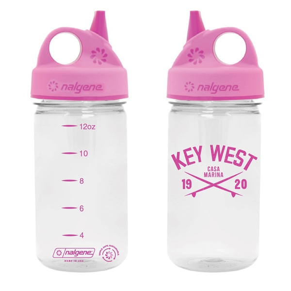 12oz. BPA free Tritan made Nalgene Grip' n Gulp Bottle.... from ASI 74245 Nordic Co Inc / Nordic Promos