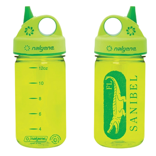 12oz. BPA free Tritan made Nalgene Grip' n Gulp Bottle.... from ASI 74245 Nordic Co Inc / Nordic Promos