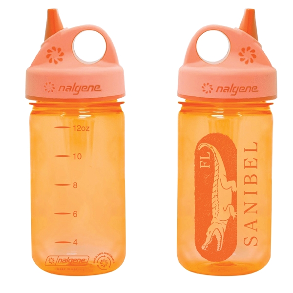 12oz. BPA free Tritan made Nalgene Grip' n Gulp Bottle.... from ASI 74245 Nordic Co Inc / Nordic Promos