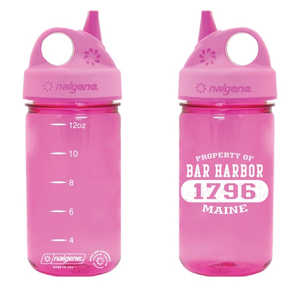 12oz. BPA free Tritan made Nalgene Grip' n Gulp Bottle.... from ASI 74245 Nordic Co Inc / Nordic Promos