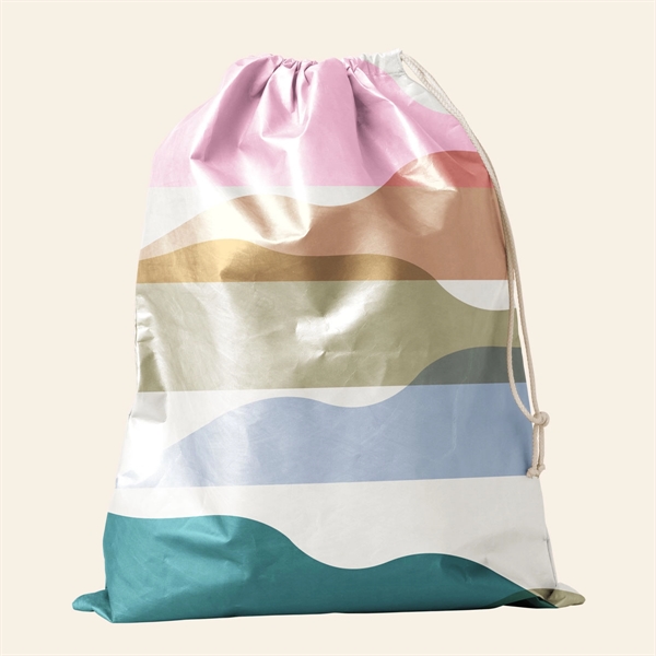 The Bubbles tote is a sturdy bag with a drawstring closure... from ASI 74710 Numo