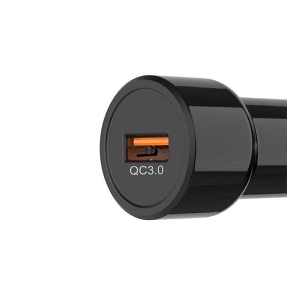 18W Quick USB car charger plus free laser engraving on 1... from ASI 37218 Athena Promo (tm)