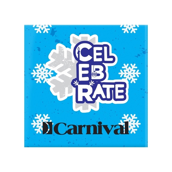 Custom Chocolate Squares Gift Box Full Color Lid (2 1/2oz.)... from ASI 44900 NC Custom (CI/Lanco) / Chocolate Inn