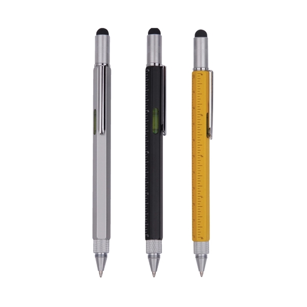 5-in-1 multifunction pen with tool set and laser engrave on one... from ASI 37218 Athena Promo (tm)