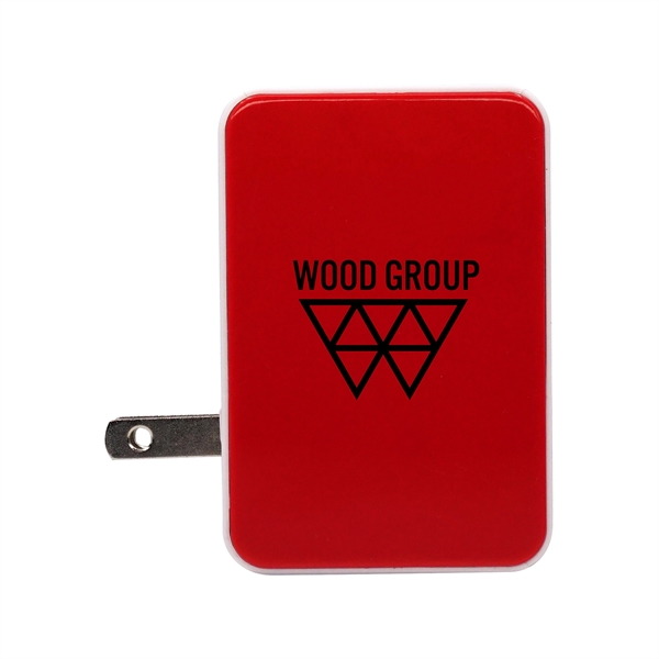 UL 4 PORT USB FOLDING WALL CHARGER... from ASI 30208 A P Specialties / AP Specialties