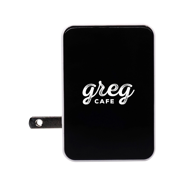 UL 4 PORT USB FOLDING WALL CHARGER... from ASI 30208 A P Specialties / AP Specialties