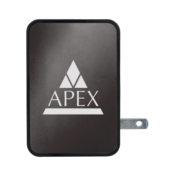 UL 4 PORT VIVID USB FOLDING WALL CHARGER... from ASI 30208 A P Specialties / AP Specialties