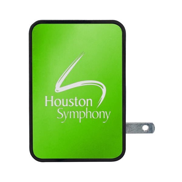 UL 4 PORT VIVID USB FOLDING WALL CHARGER... from ASI 30208 A P Specialties / AP Specialties