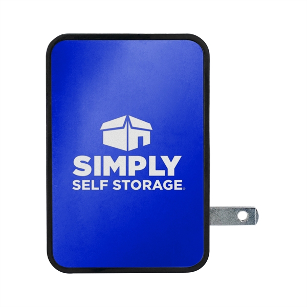 UL 4 PORT VIVID USB FOLDING WALL CHARGER... from ASI 30208 A P Specialties / AP Specialties