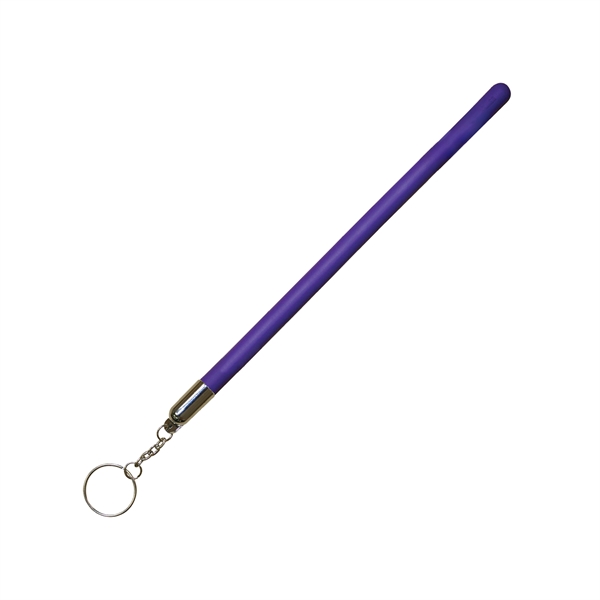 Exclusive Key Chain with bendable stress reliever stick.... from ASI 79840 The Proinnovative Line / Proinnovative Line