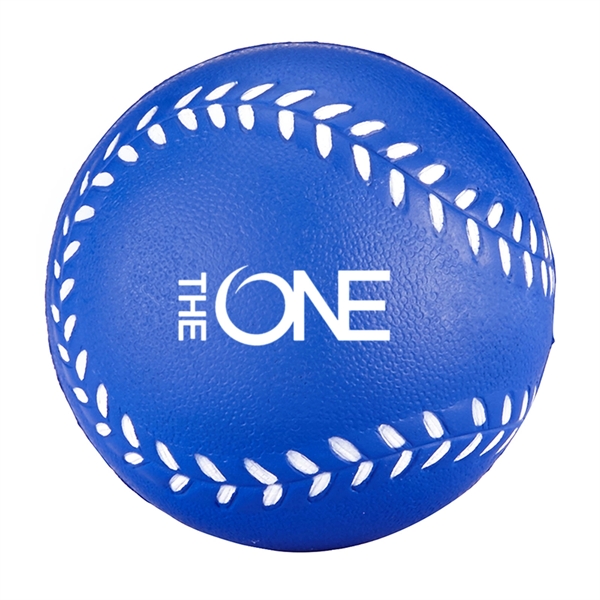 2.5" baseball-shaped stress reliever.... from ASI 63549 Jornik Manufacturing Corp / Jornik