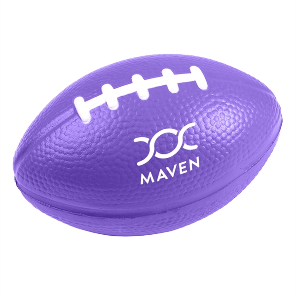 3" football shaped stress reliever.... from ASI 63549 Jornik Manufacturing Corp / Jornik