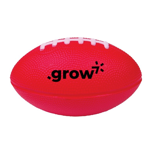 3" x 3" x 5" football shaped stress reliever.... from ASI 63549 Jornik Manufacturing Corp / Jornik