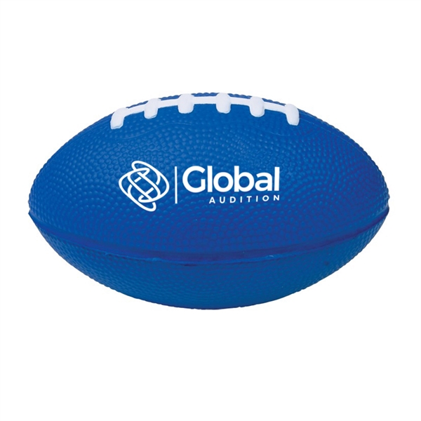 3" x 3" x 5" football shaped stress reliever.... from ASI 63549 Jornik Manufacturing Corp / Jornik