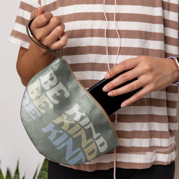 Wedge To Go is a half-moon shaped, gusseted pouch with a... from ASI 74710 Numo