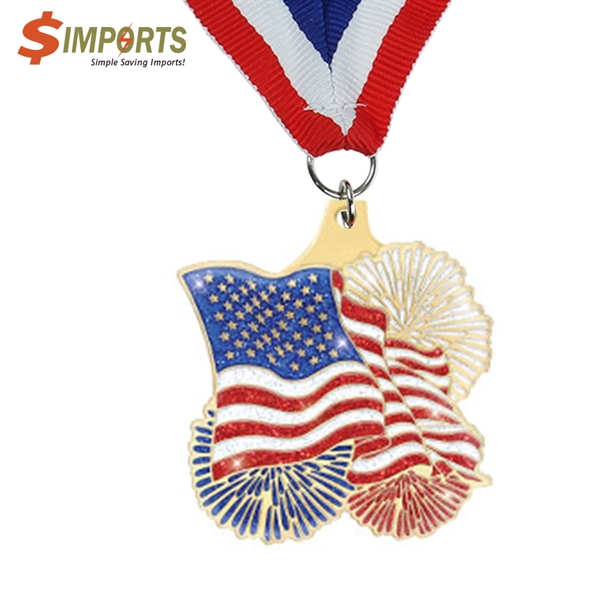 Iron Imitation Cloisonné Medal (Simports)... from ASI 90154 Sunjoy Group Inc