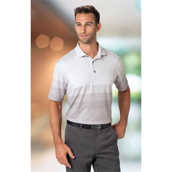 Belmont polo shirt with wrinkle-resistant finish and made of  95%... from ASI 85988 Century Place Apparel
