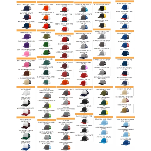 Richardson 112 Twill Mesh Snapback Trucker Hat with Patch... from ASI 72657 Active Life Promo / Active Life