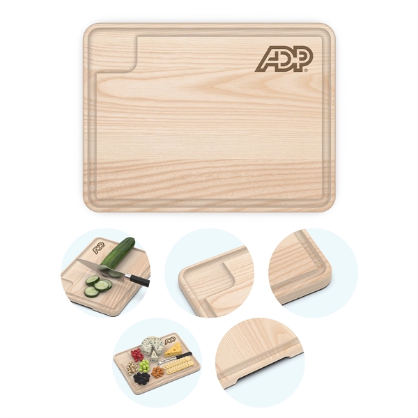 9" x 12" cutting board and serving tray with juice groove.... from ASI 61125 Hit Promotional Products / Hit®