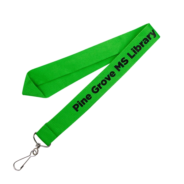 This lanyard's material and imprint colors can be PMS color-matched to... from ASI 62088 IDProductsource