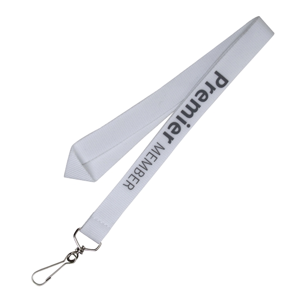 This lanyard's material and imprint colors can be PMS color-matched to... from ASI 62088 IDProductsource