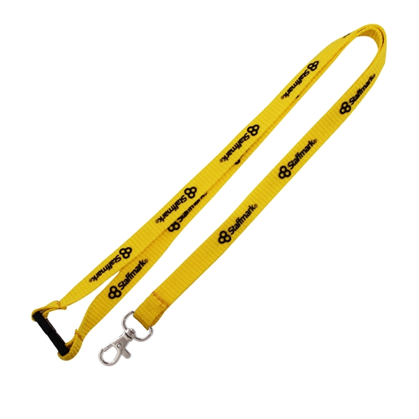 This lanyard's material and imprint colors can be PMS color-matched to... from ASI 62088 IDProductsource