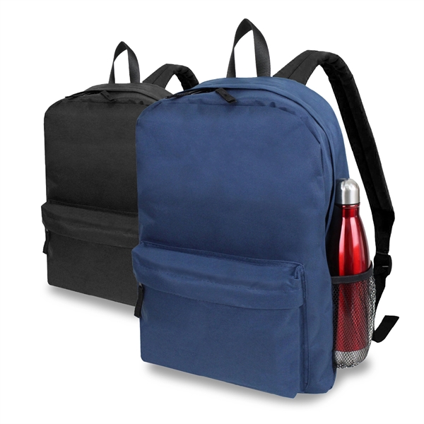 600 Denier Backpack with double zipper pull on main compartment. Features... from ASI 30112 ACE Products