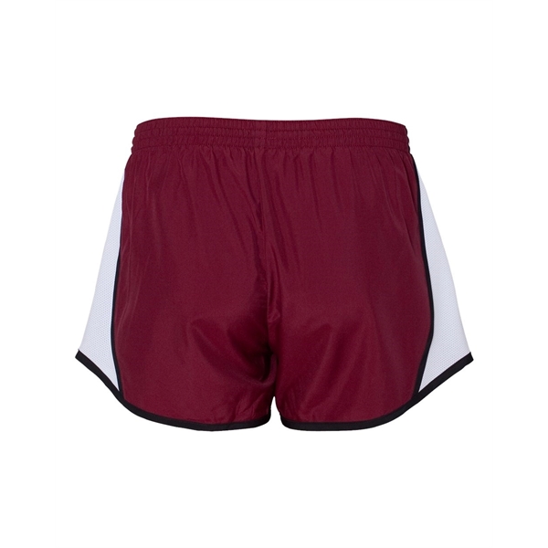 Women's polyester team running shorts. Blank.... from ASI 84358 S&S Activewear