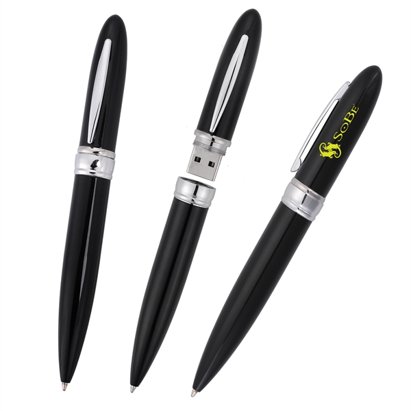 Our Monee Office Mate Black USB Ball Point Pen is the... from ASI 90154 Sunjoy Group Inc