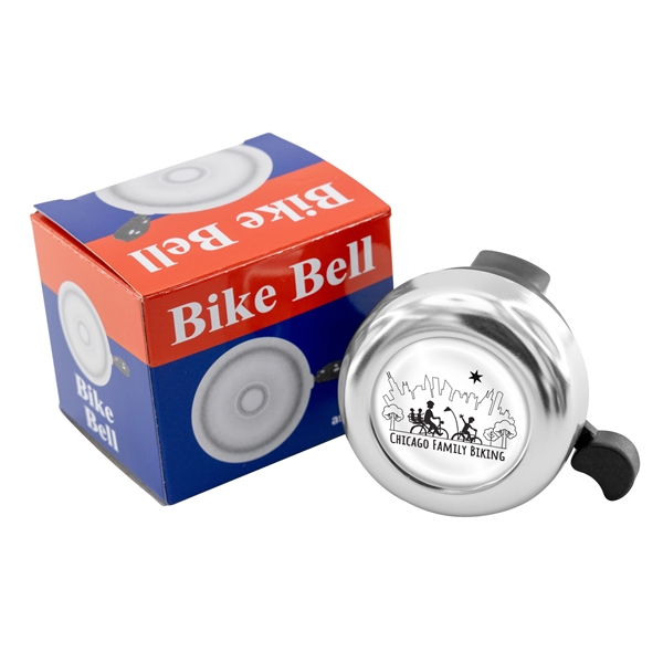 3" x 3" bicycle bell with full color dome imprint.... from ASI 52263 EMT / EMT