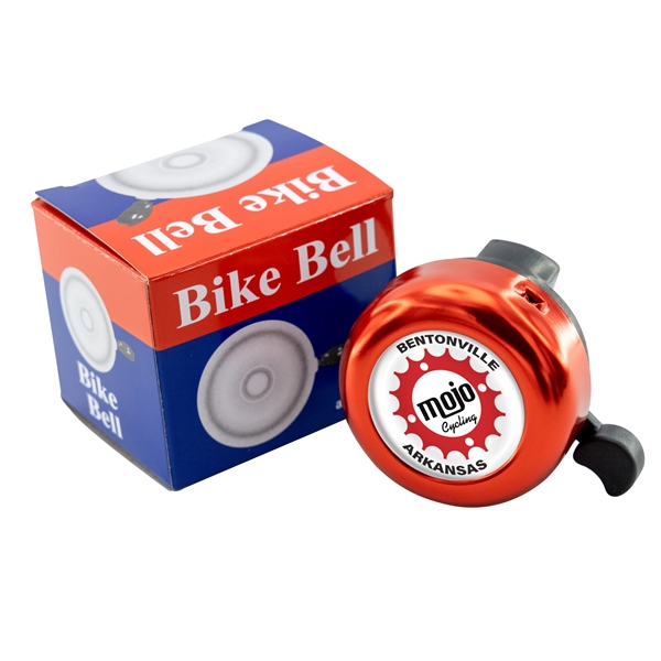3" x 3" bicycle bell with full color dome imprint.... from ASI 52263 EMT / EMT