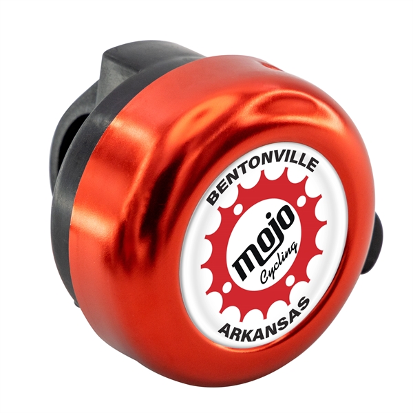 3" x 3" bicycle bell with full color dome imprint.... from ASI 52263 EMT / EMT