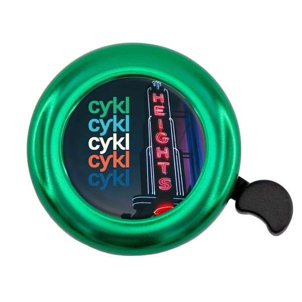 3" x 3" bicycle bell with full color dome imprint.... from ASI 52263 EMT / EMT