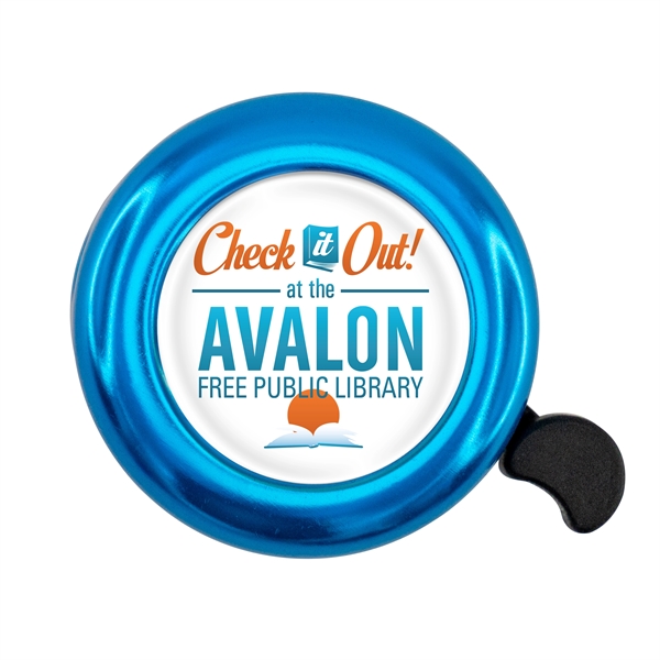 3" x 3" bicycle bell with full color dome imprint.... from ASI 52263 EMT / EMT